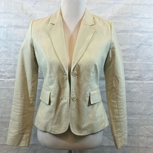 Issac Mizrahi Beige Blazer